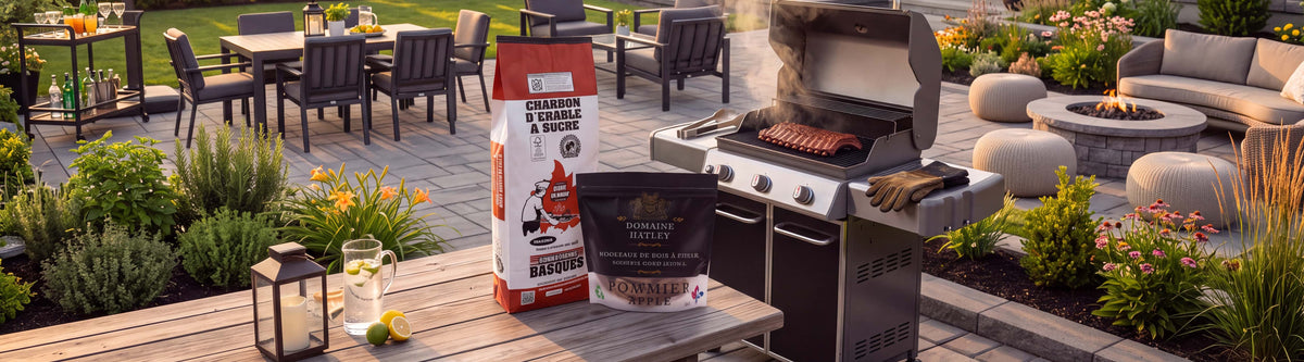 Combustibles pour BBQ et fumoirs