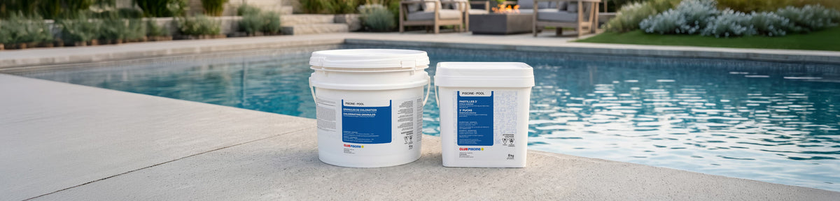 Produits chimiques pour piscine