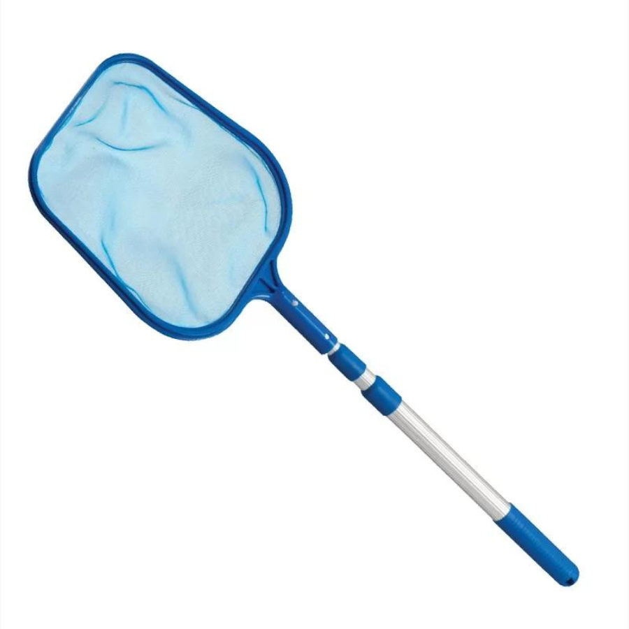 Ramasse-feuilles avec manche extensible