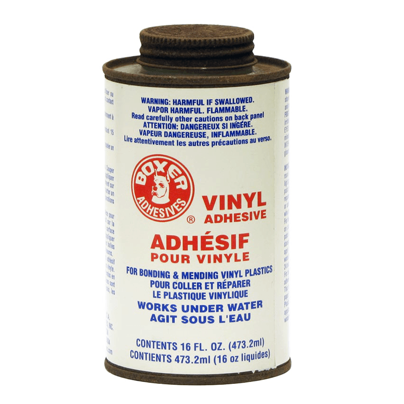 Adhésif pour vinyle avec bouchon applicateur