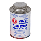 Adhésif pour vinyle avec bouchon applicateur