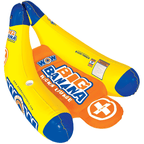 Matelas gonflable en forme de banane