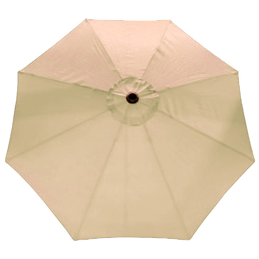 Deluxe Market Umbrella with Black Pole - 9 ft. (2.7 m)