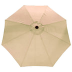 Deluxe Market Umbrella with Black Pole - 9 ft. (2.7 m)