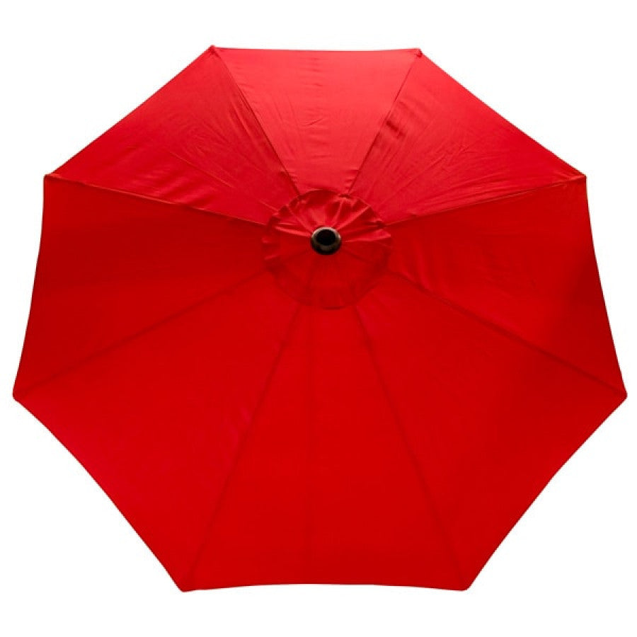 Deluxe Market Umbrella with Black Pole - 9 ft. (2.7 m)