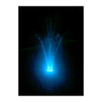 Fontaine de piscine illuminée
