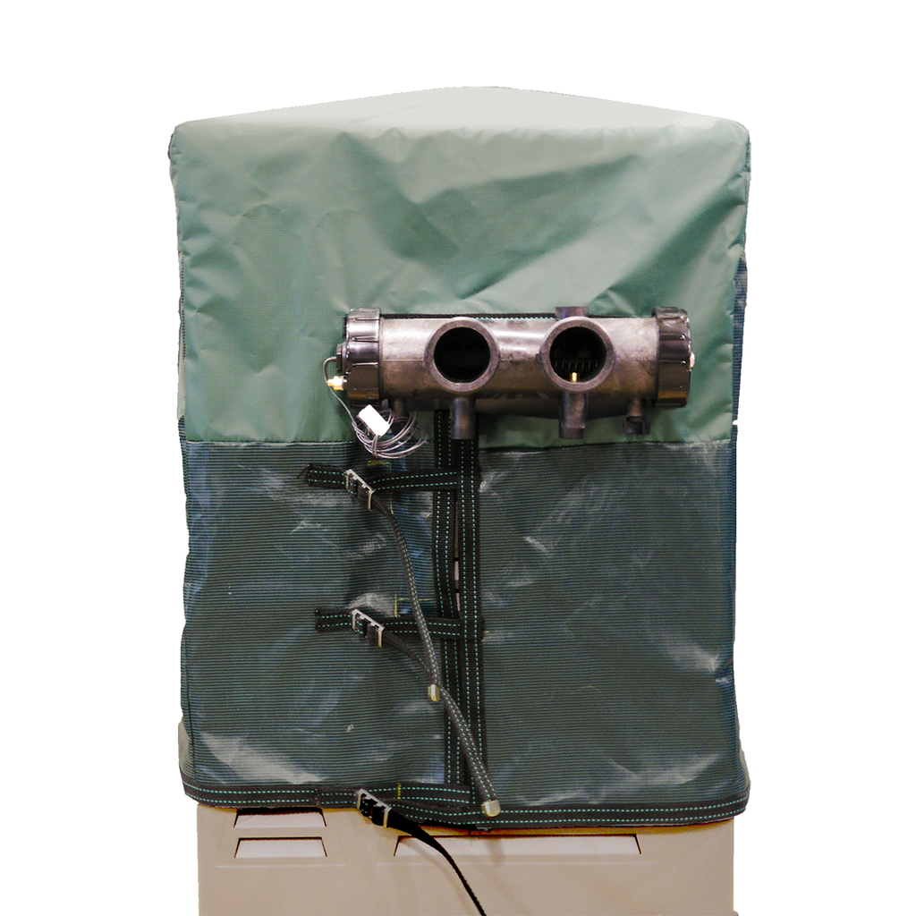 Winter Pool Cover for Electric Heat Pumps