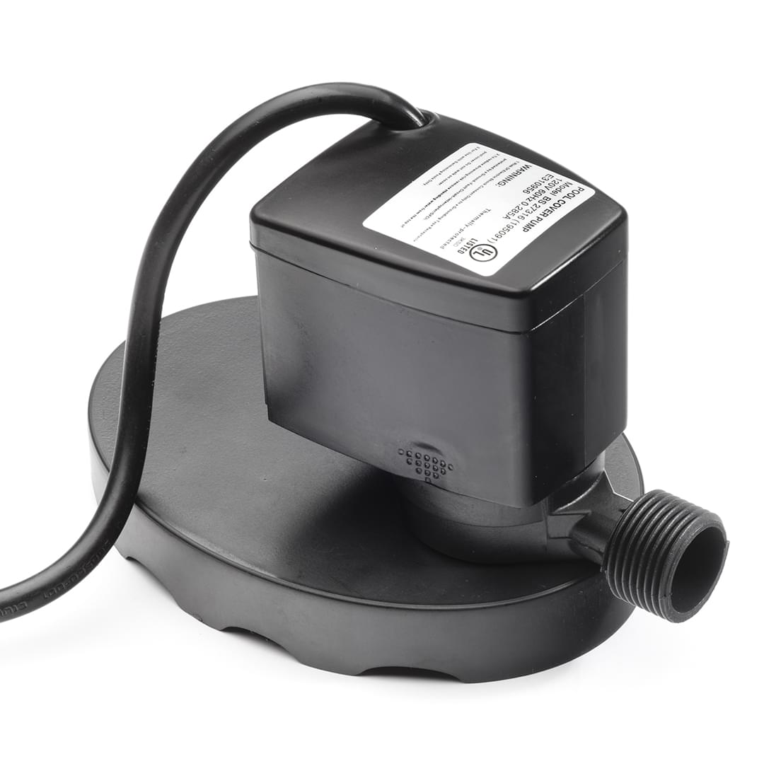 Pompe électrique pour couverture de piscine