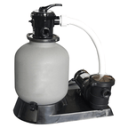 Above Ground Pump & Sand Filter Combo (0.5 HP and 16 in.)