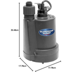 Pompe utilitaire submersible - 1/5 CV