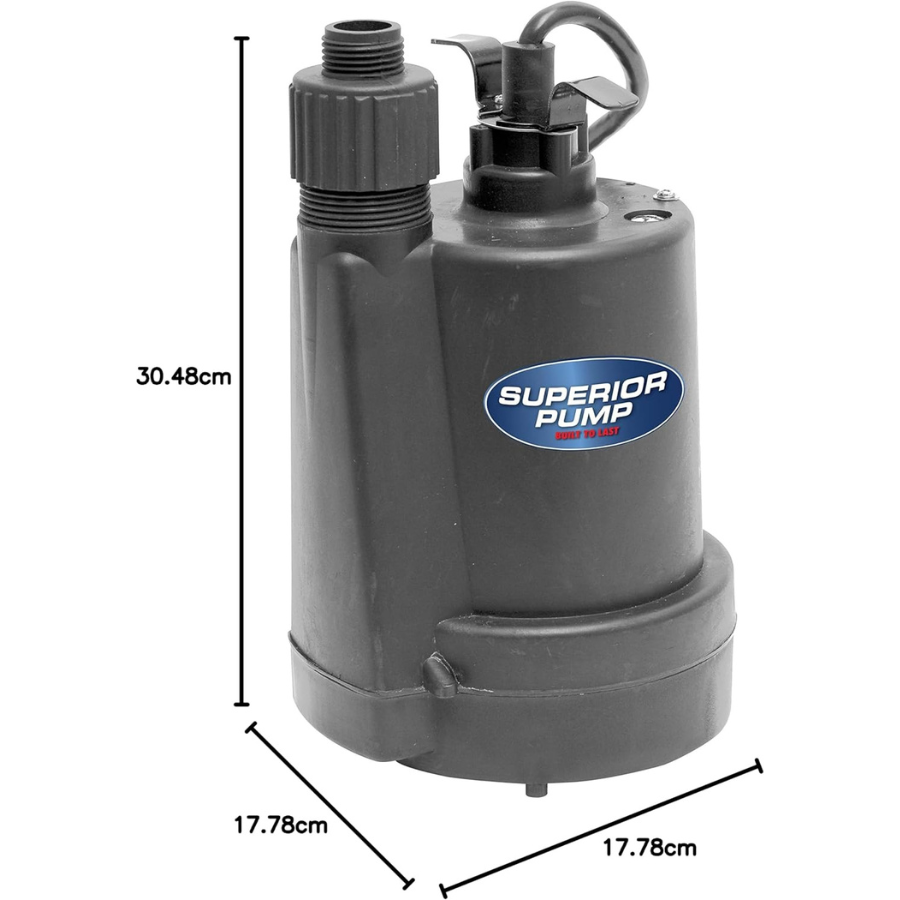 Pompe utilitaire submersible - 1/5 CV