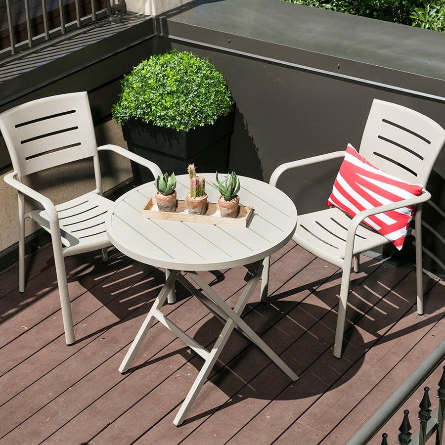 Azure Folding Outdoor Bistro Table