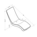 Chaise longue Begonia