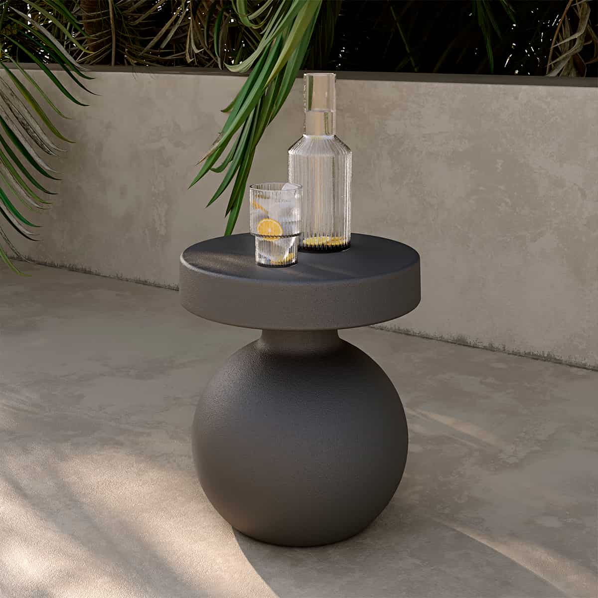 Begonia Outdoor Side Table