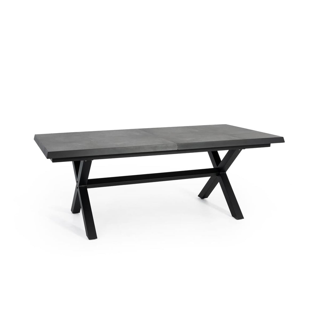 Ensemble à dîner extérieur Iceland - Chaises à haut dossier noires