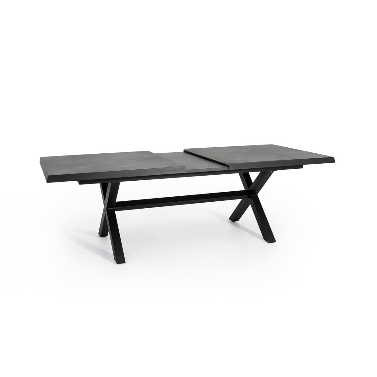 Ensemble à dîner extérieur Iceland - Chaises à haut dossier noires