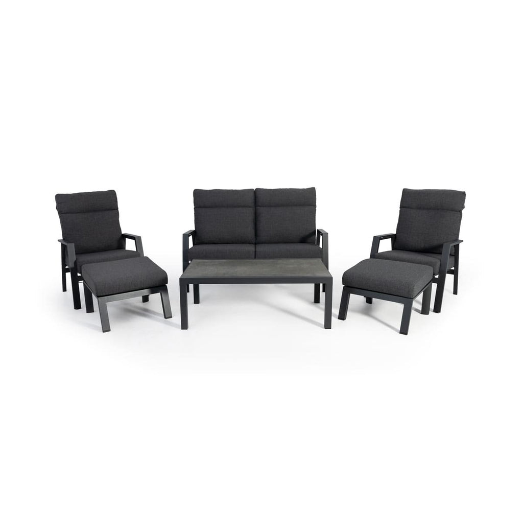 Ensemble de conversation extérieur Imperial - Noir