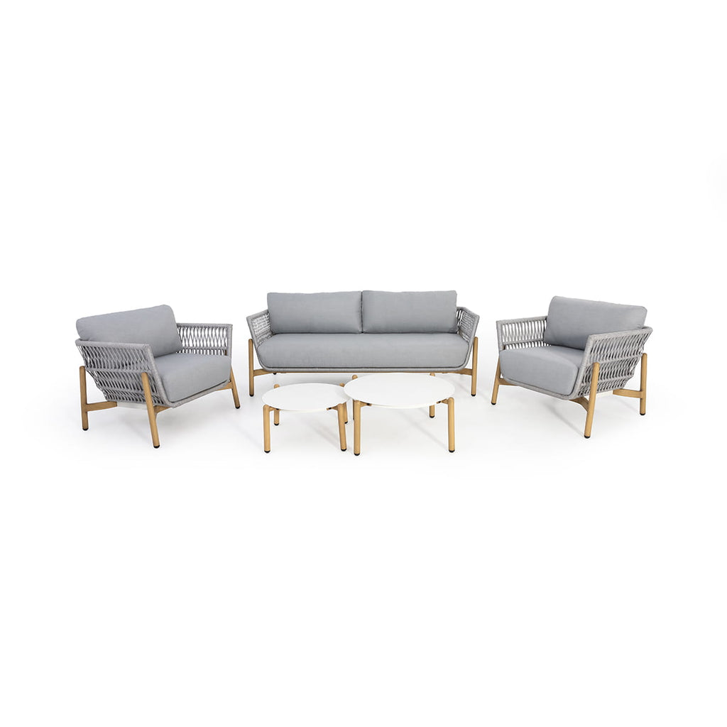 Innes Outdoor Conversation Set - Grey