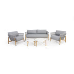 Innes Outdoor Conversation Set - Grey