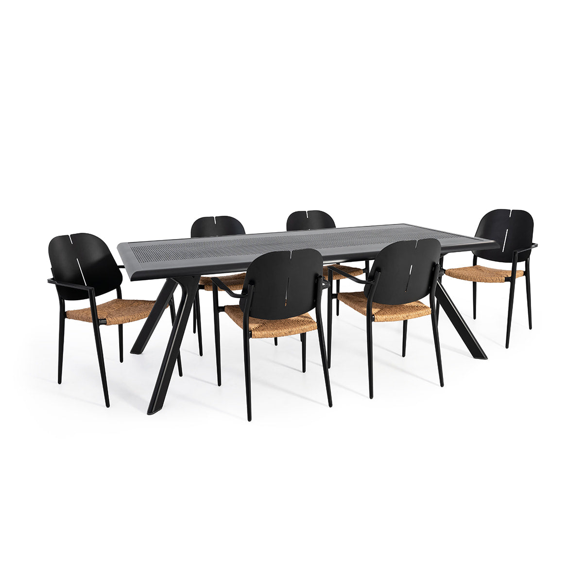 Ensemble à dîner extérieur Maldives - 6 places