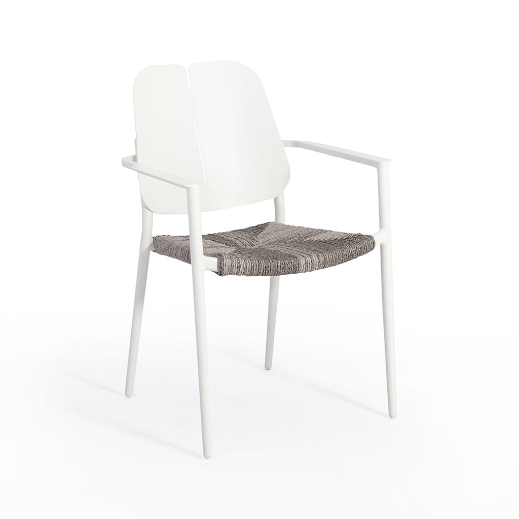 Maldives Outdoor Dining Set - 4 seats (White)