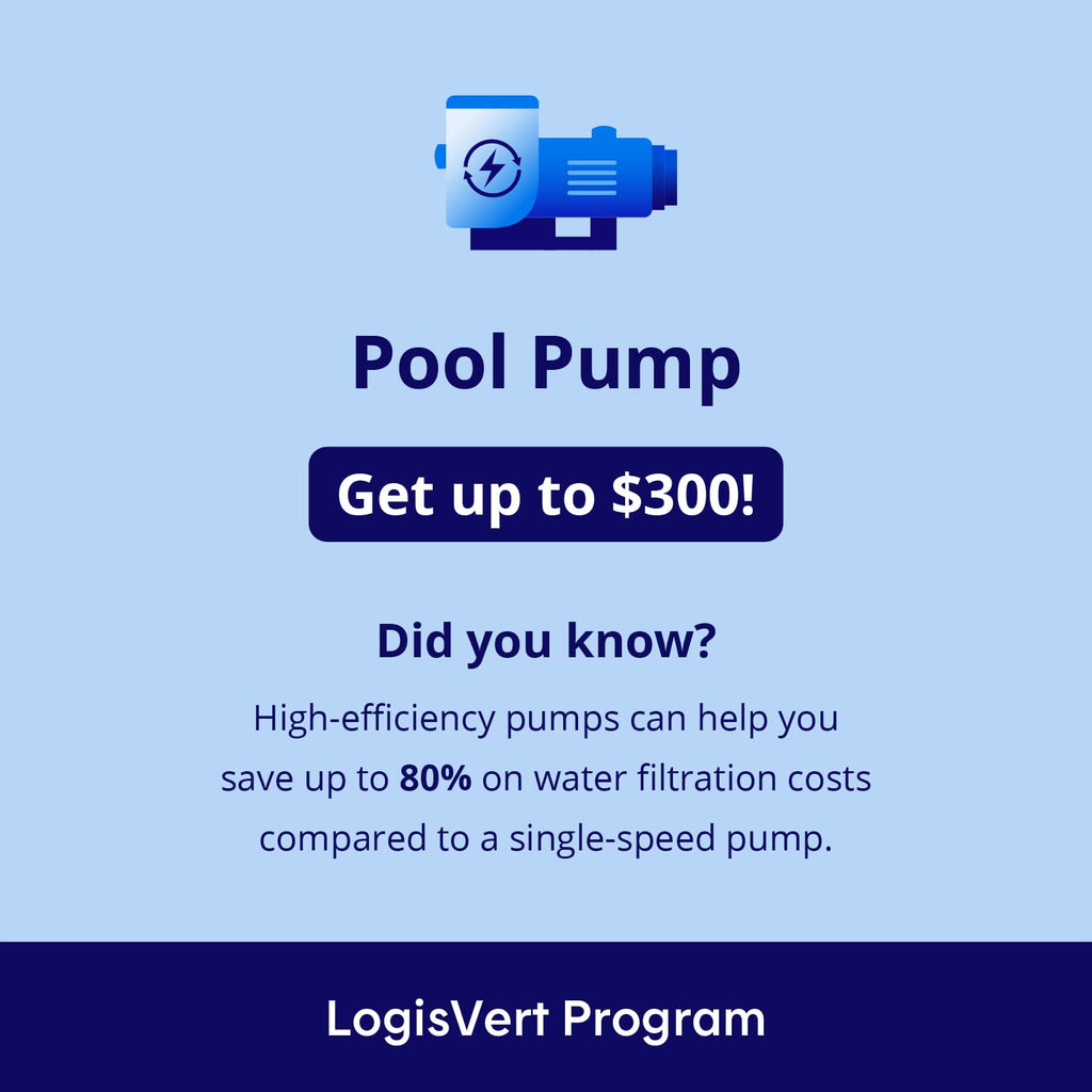 Pompe AI à vitesse variable pour piscine creusée