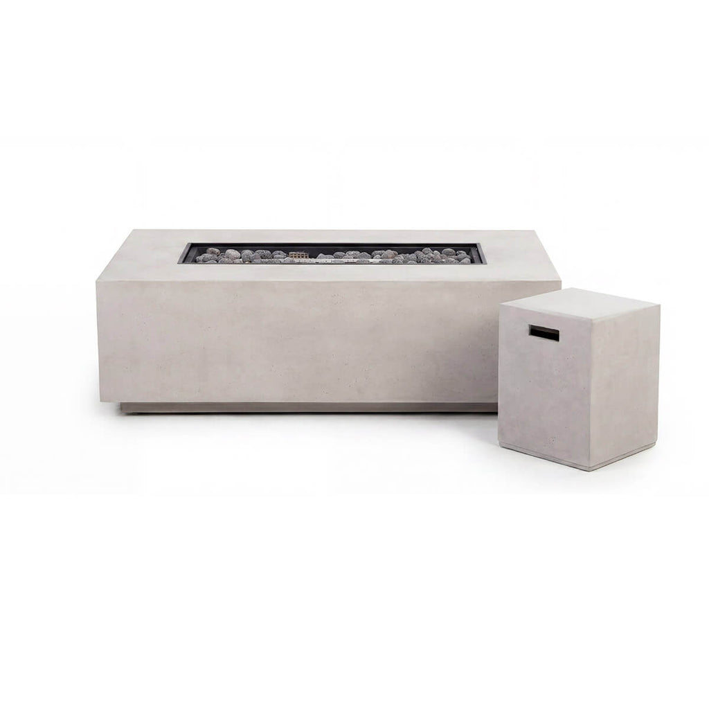 Nova Fire Pit Table and Tank Cover Set
