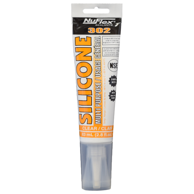 Silicone Clear 302 Sealant - 83 ml