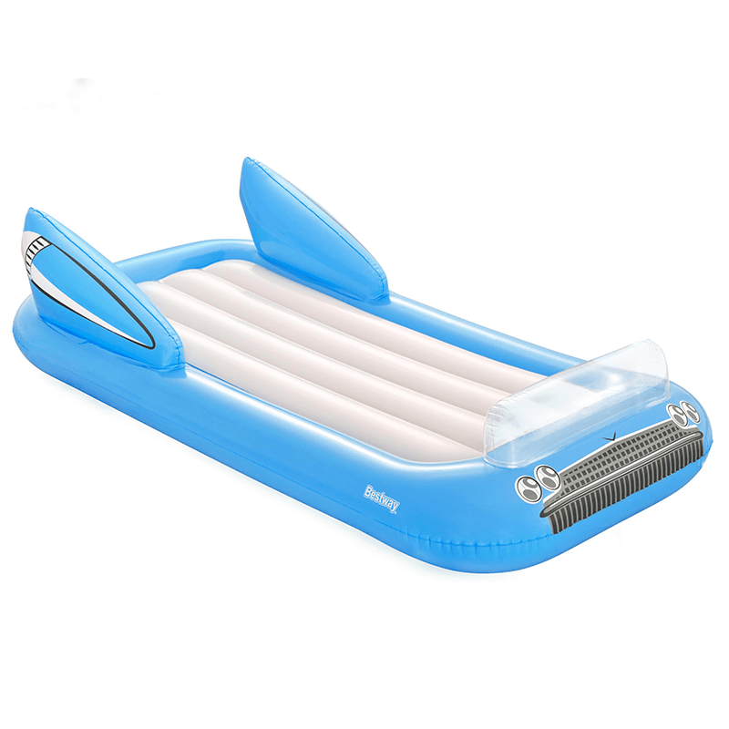 Chaise longue gonflable convertible