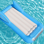 Chaise longue gonflable convertible