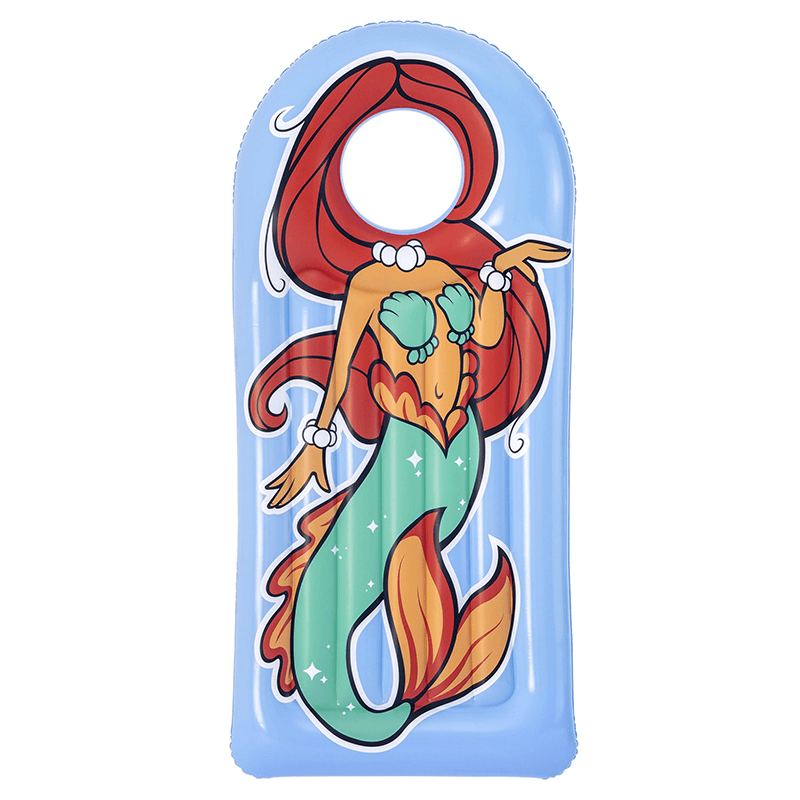 Face Flip Inflatable Pool Mattress (Mermaid)