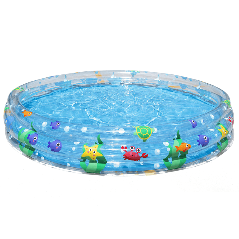 Piscine gonflable ronde à 3 anneaux