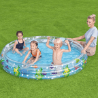 Piscine gonflable ronde à 3 anneaux