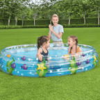 Piscine gonflable ronde à 3 anneaux