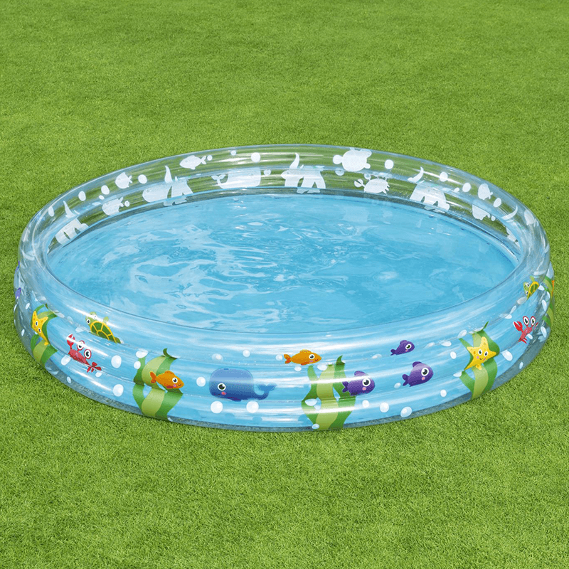 Piscine gonflable ronde à 3 anneaux