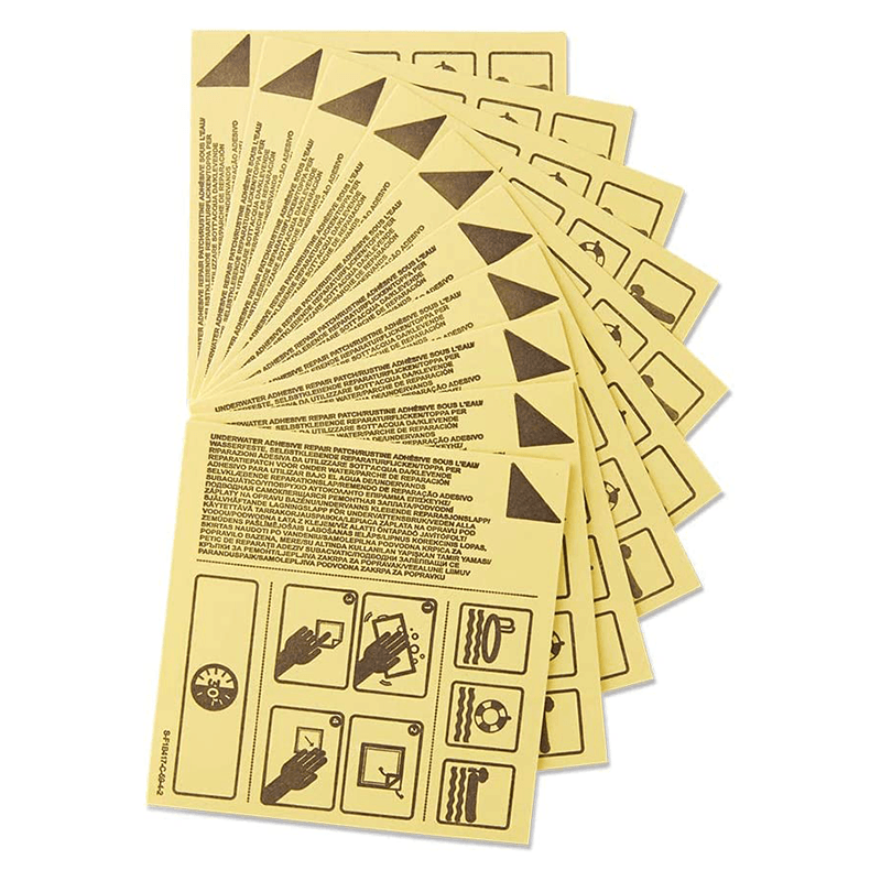 Kit de réparation pour piscine à parois souples