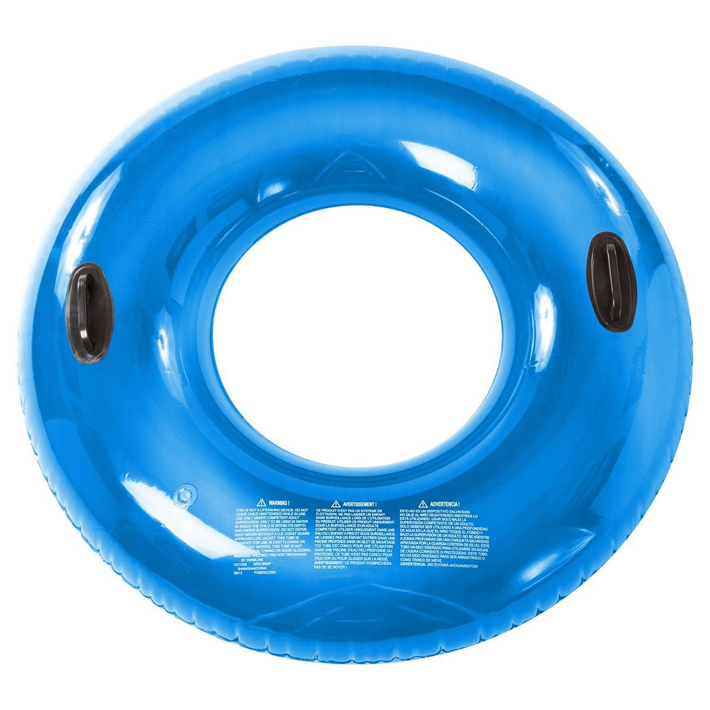 Tube de nage style parc aquatique - bleu