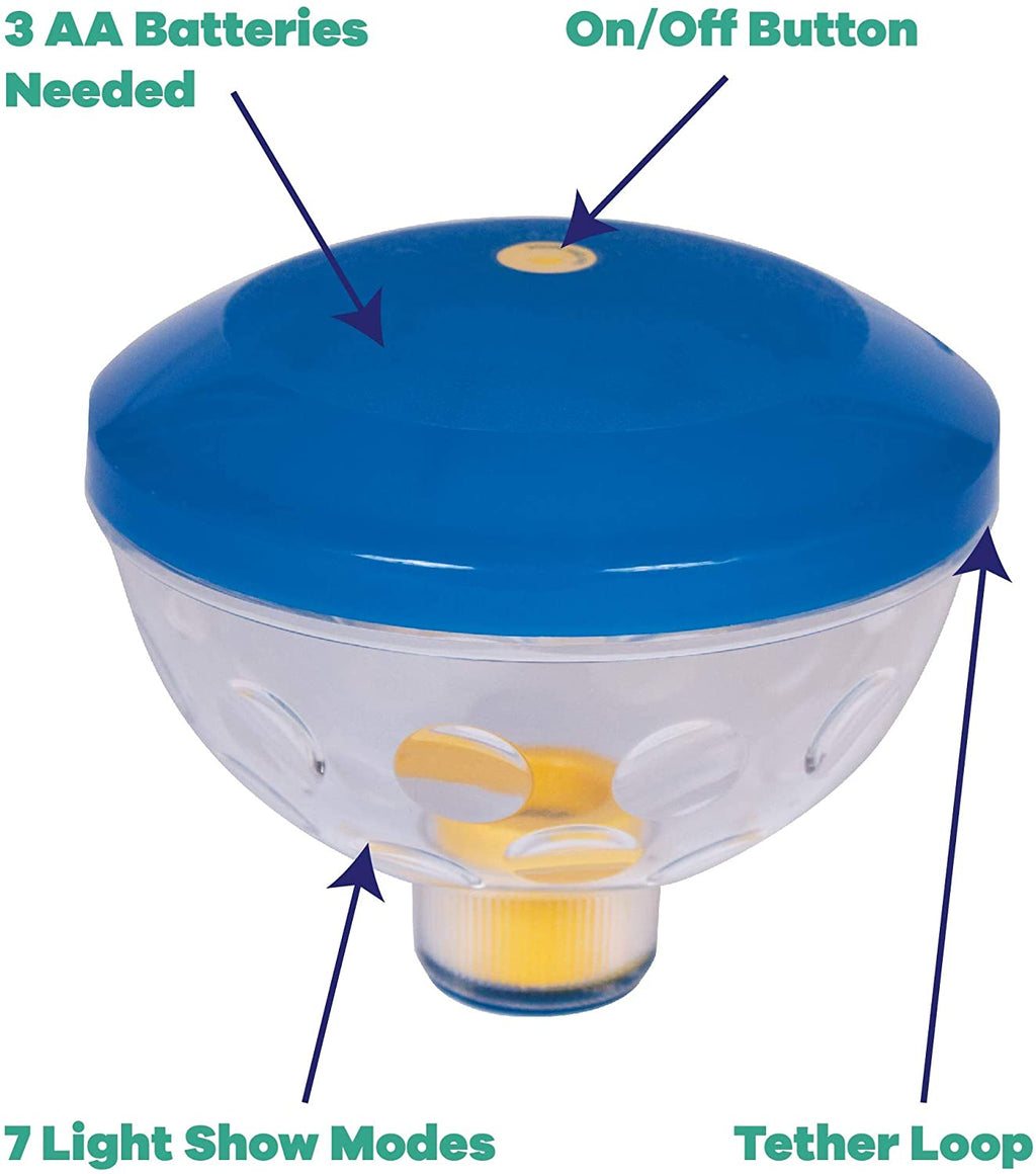 Lumière multicolore pour piscine