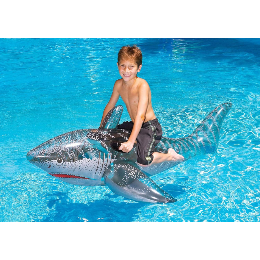 Shark Inflatable Ride-On
