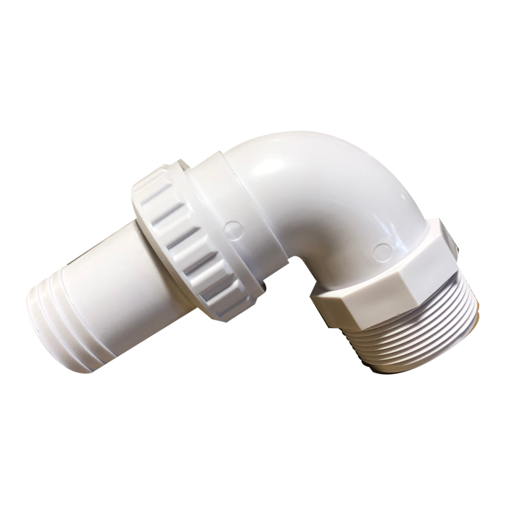 90-Degree Elbow MIPT x Hose Barb - 1.5 in.