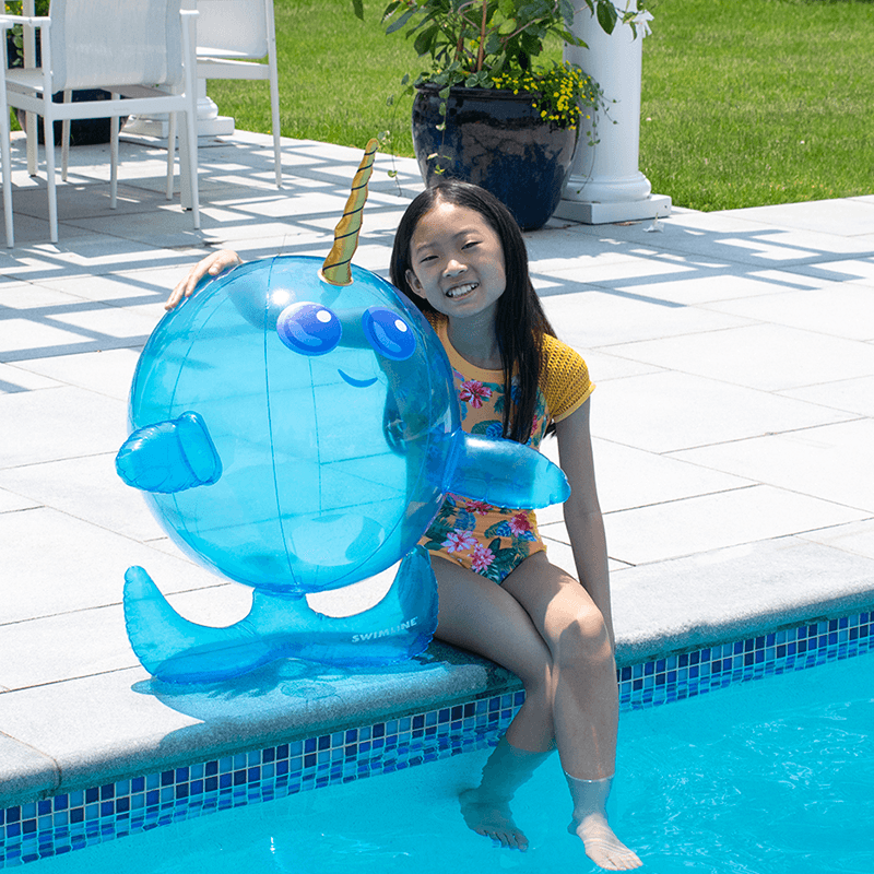 Narwhal Inflatable Beach Ball