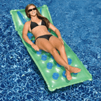 18 Pocket Inflatable Pool Mattress