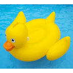 Giant Lucky Ducky Inflatable Ride-On