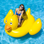 Giant Lucky Ducky Inflatable Ride-On