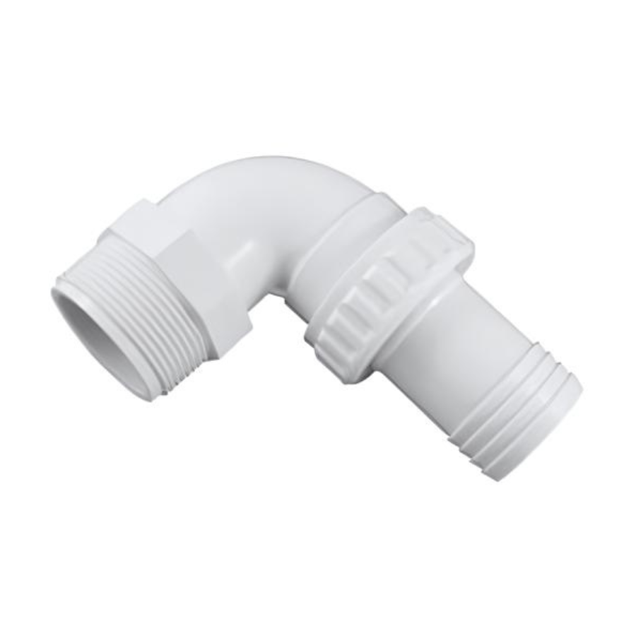 90-Degree Elbow MIPT x Hose Barb - 1.5 in.