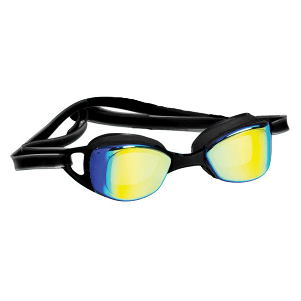 Lunettes De Natation Miroir Anti-Buée - Homme Femme Adulte - Joint Silicone - Pont Nasal Réglable - Avec Chiffon