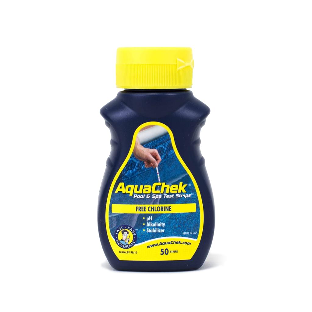 Languettes d'analyse 4 en 1 pour le Chlore (lot de 50)