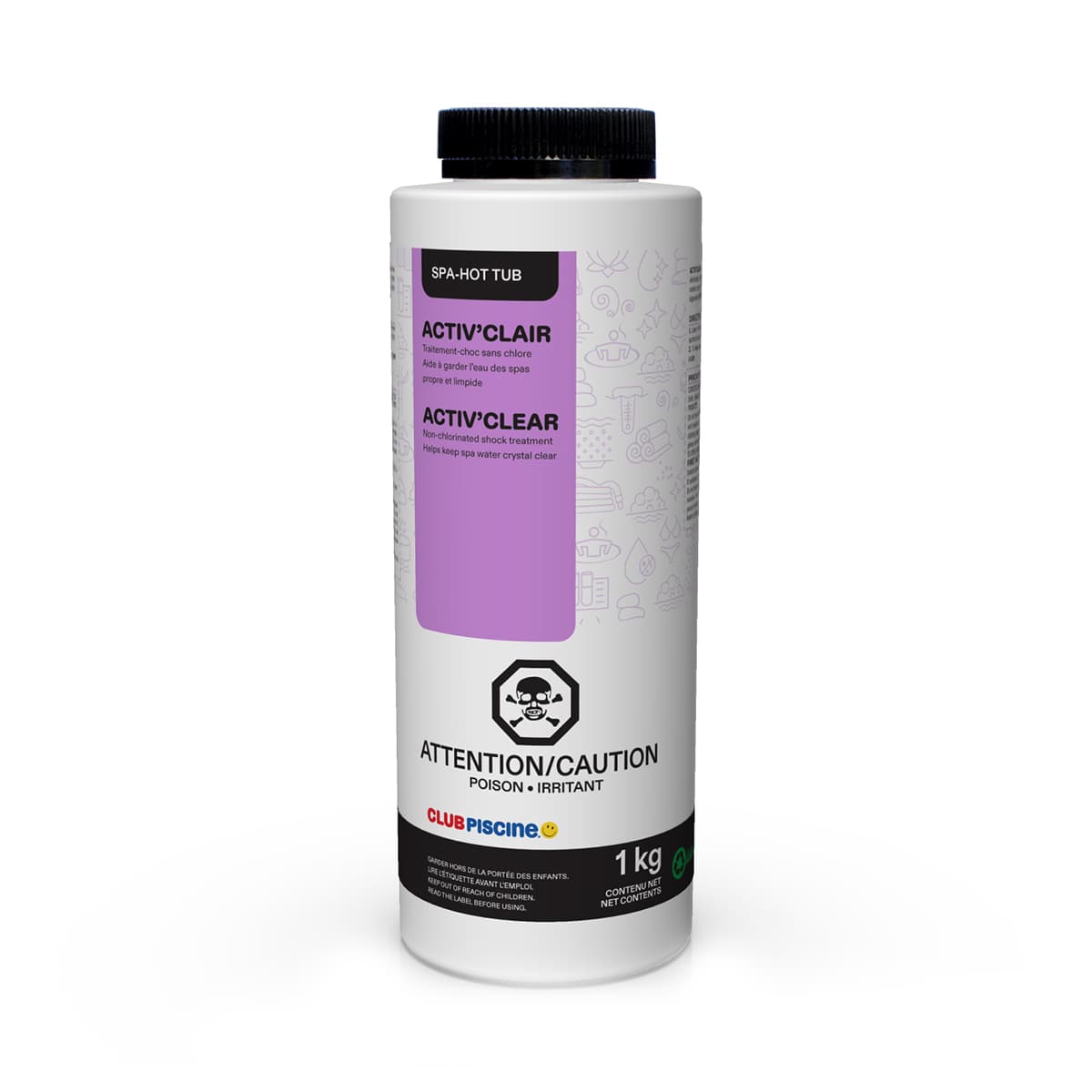 Activ' clair clarifiant et oxydant - 1 kg