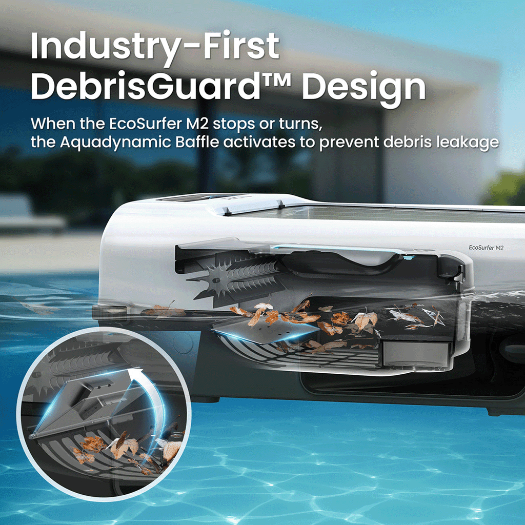 EcoSurfer M2 Solar-Powered Surface Robotic Cleaner
