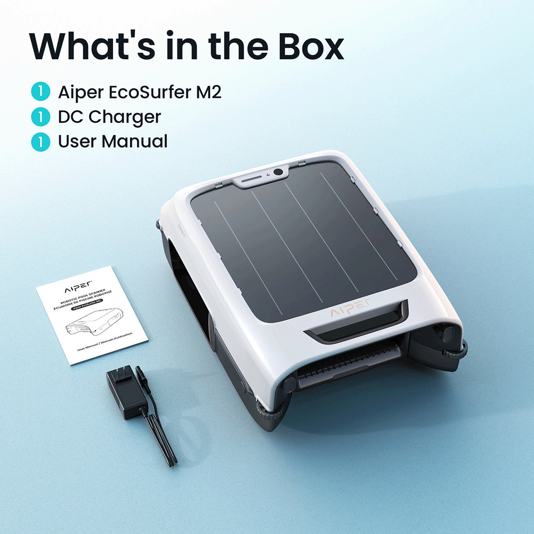 EcoSurfer M2 Solar-Powered Surface Robotic Cleaner